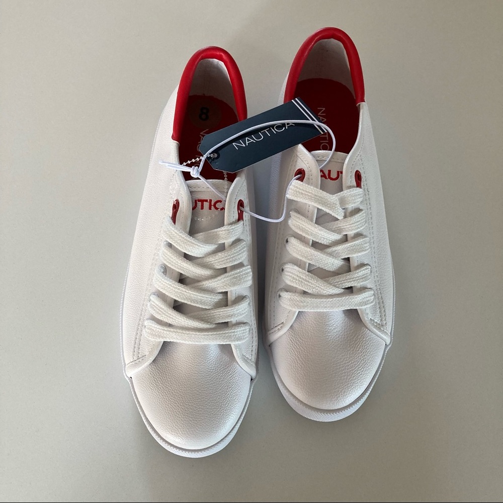 Nautica Women’s Size 8 Lanyard Fashion Sneakers - Picture 3 of 9